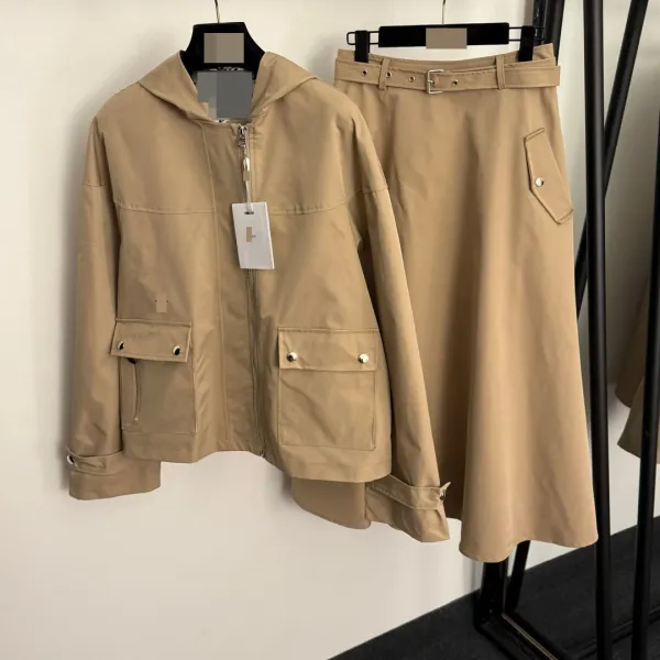 Dior Hooded Utility Jacket Beige Outerwear - 4