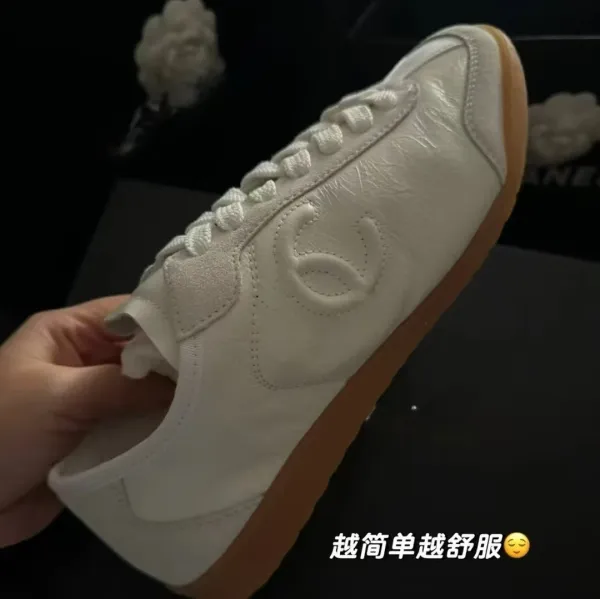 Maison Margiela Tabi Sneaker White Leather Sneakers - 8