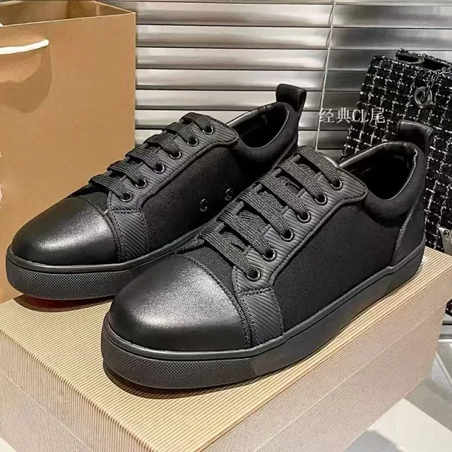 Christian Louboutin Sneakers Low-Top Lace-Up with Spike Studs product detail image 11