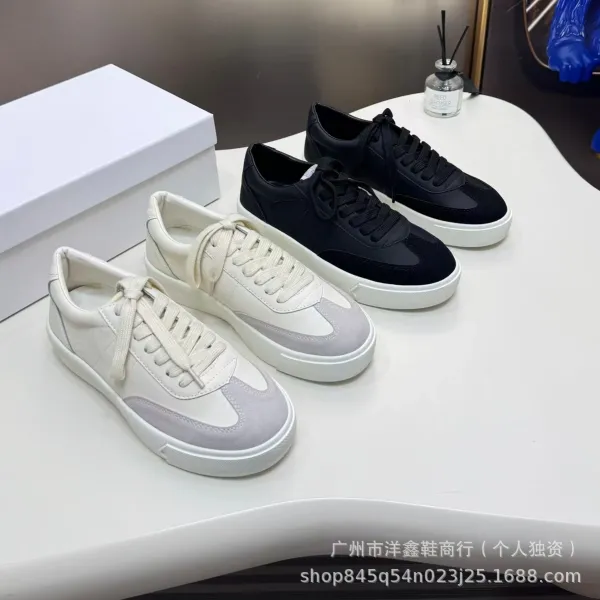 Off-White x Unknown Model Black and White Chunky Sneakers - 2