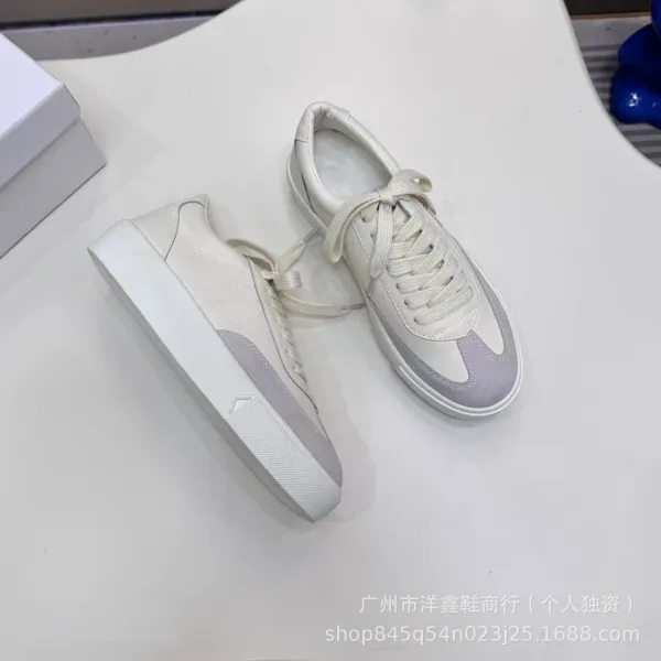 Off-White x Unknown Model Black and White Chunky Sneakers - 8