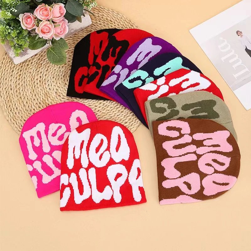 Mea Culpa Logo Knit Beanie