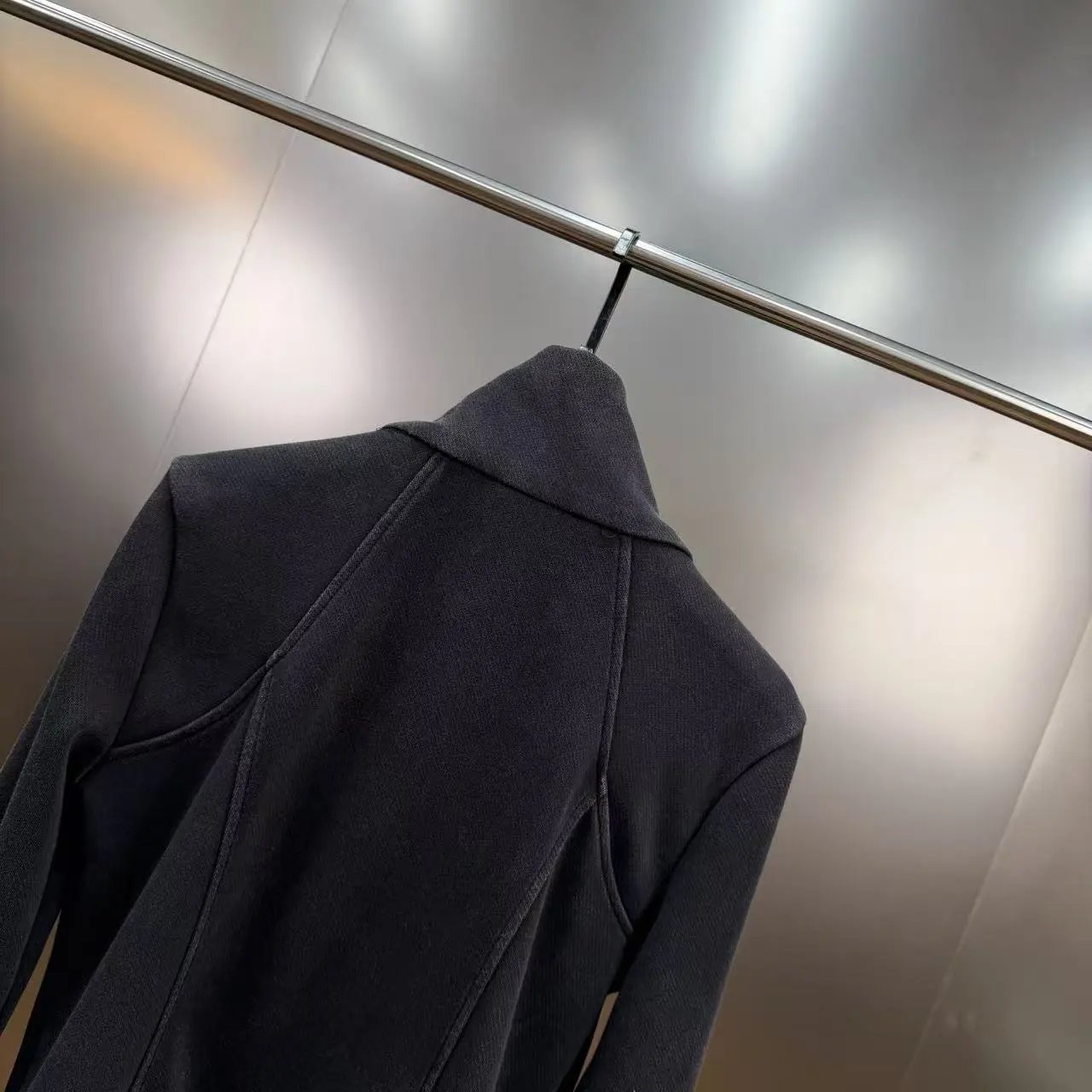 Gallery Dept. Utility Zip-Up Jacket and Wide-Leg Sweatpants Set in Light Gray and Black - 18
