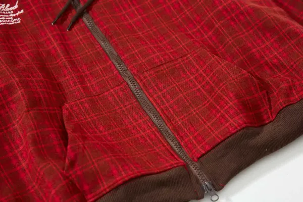 Burberry Tartan Check Hoodie Navy Green - 29