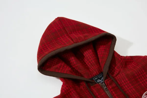 Burberry Tartan Check Hoodie Navy Green - 24