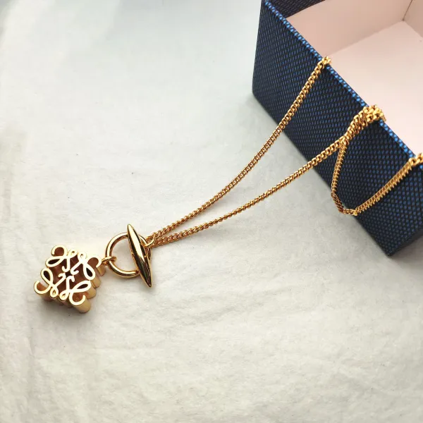 Loewe Anagram Gold Chain Bracelet - 7