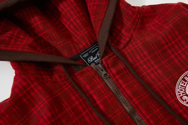 Burberry Tartan Check Hoodie Navy Green - 25