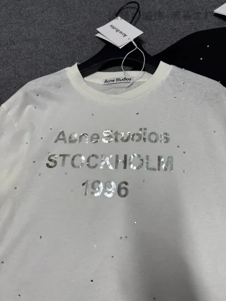 Acne Studios Stockholm 1996 Rhinestone-Embellished Black Sweatshirt - 12