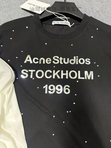 Acne Studios Stockholm 1996 Rhinestone-Embellished Black Sweatshirt - 13