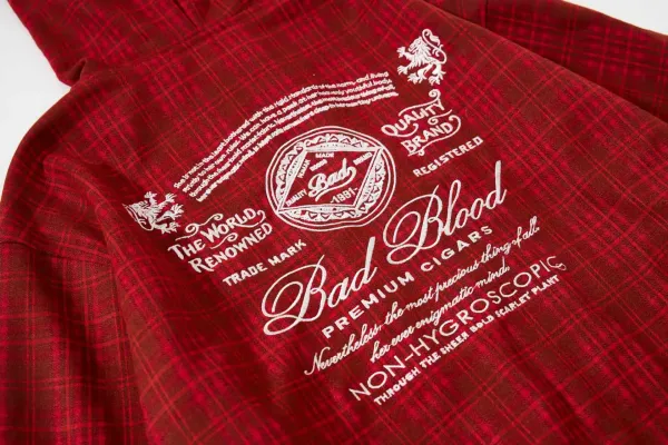 Burberry Tartan Check Hoodie Navy Green - 36