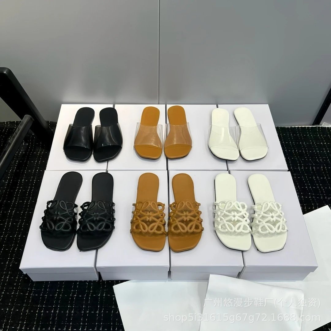 Loewe Slippers Anagram Woven Slide image 2