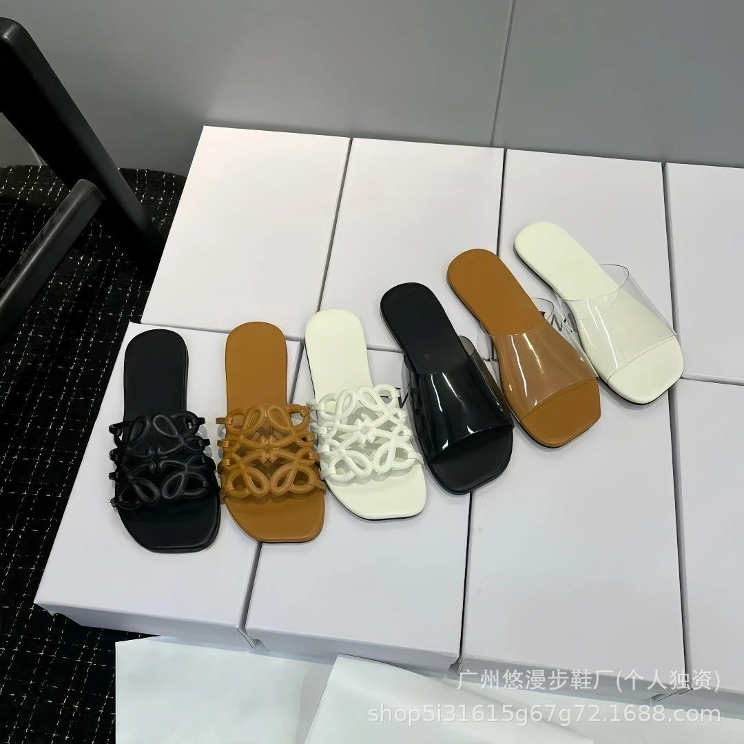 Loewe Slippers Anagram Woven Slide image 3