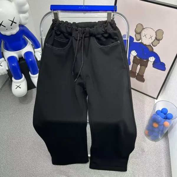 Digital Pionker Logo-Embroidered Black Sweatpants - 15