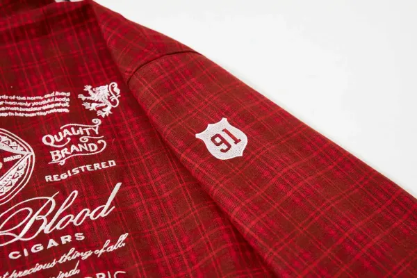 Burberry Tartan Check Hoodie Navy Green - 38