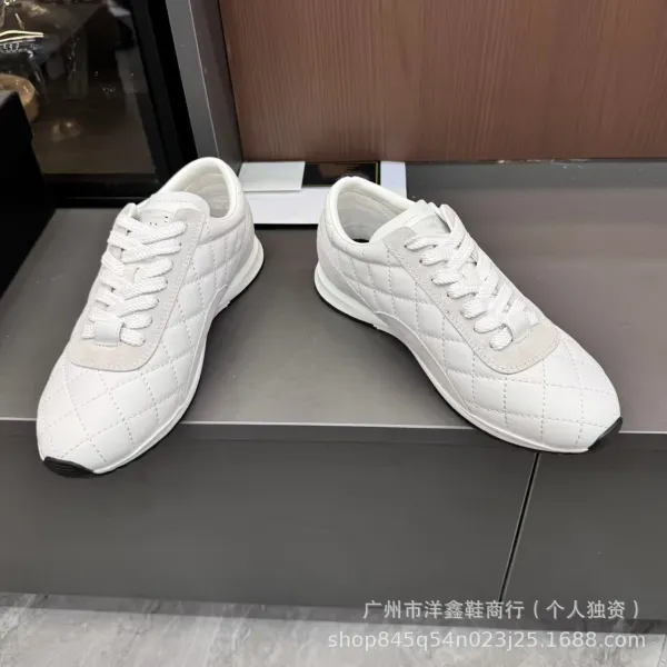 Dior B23 Quilted Leather Sneakers Black/White - 7