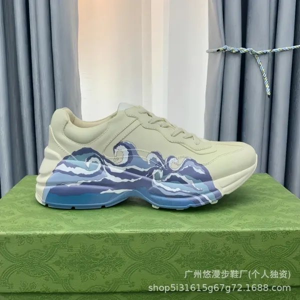 Gucci Rhyton White Chunky Sneakers - 11
