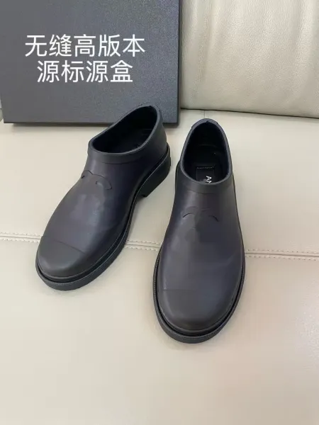 Alyx x Saint Tears Rain Boots Black Rubber Slip-On Shoes - 8