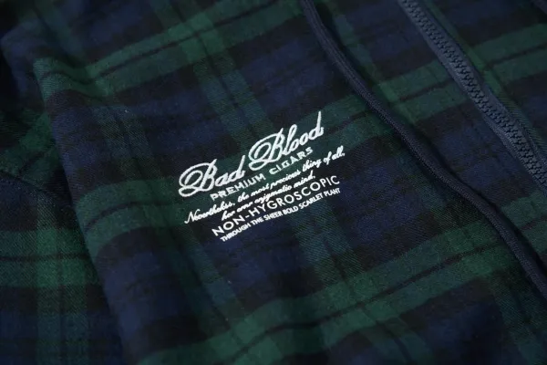 Burberry Tartan Check Hoodie Navy Green - 44