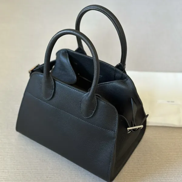 Saint Tears Suede Top-Handle Bag Black Handbag - 12