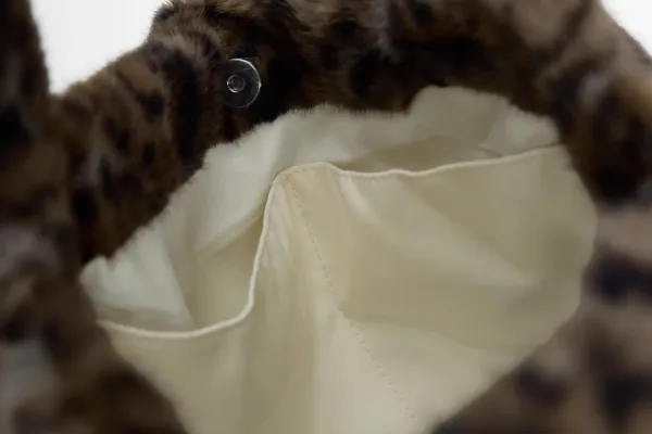 Imposter London Leopard Faux Fur Hobo Bag - 14