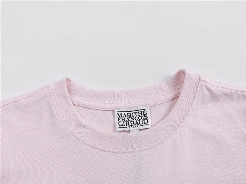 Marithe Francois Girbaud Logo Print Pink T-Shirt - 18