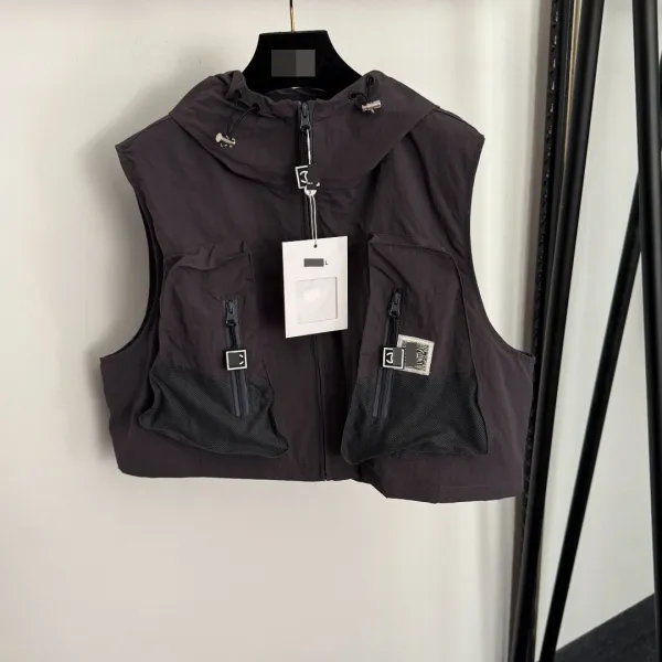 Stone Island Shadow Project Hooded Vest Black - 4