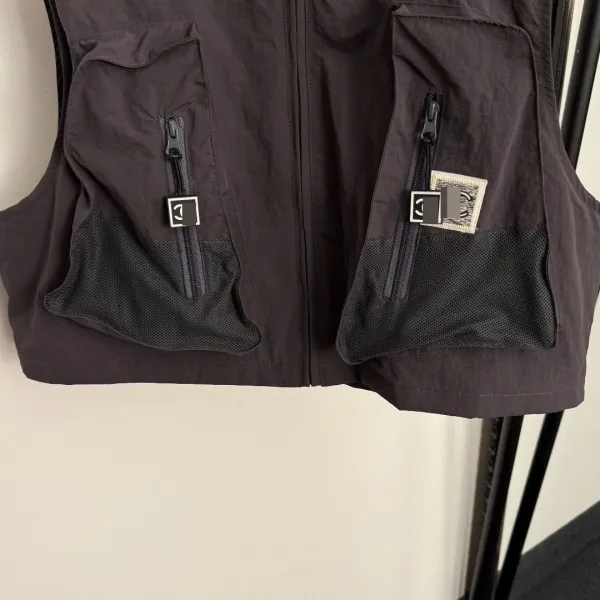 Stone Island Shadow Project Hooded Vest Black - 8