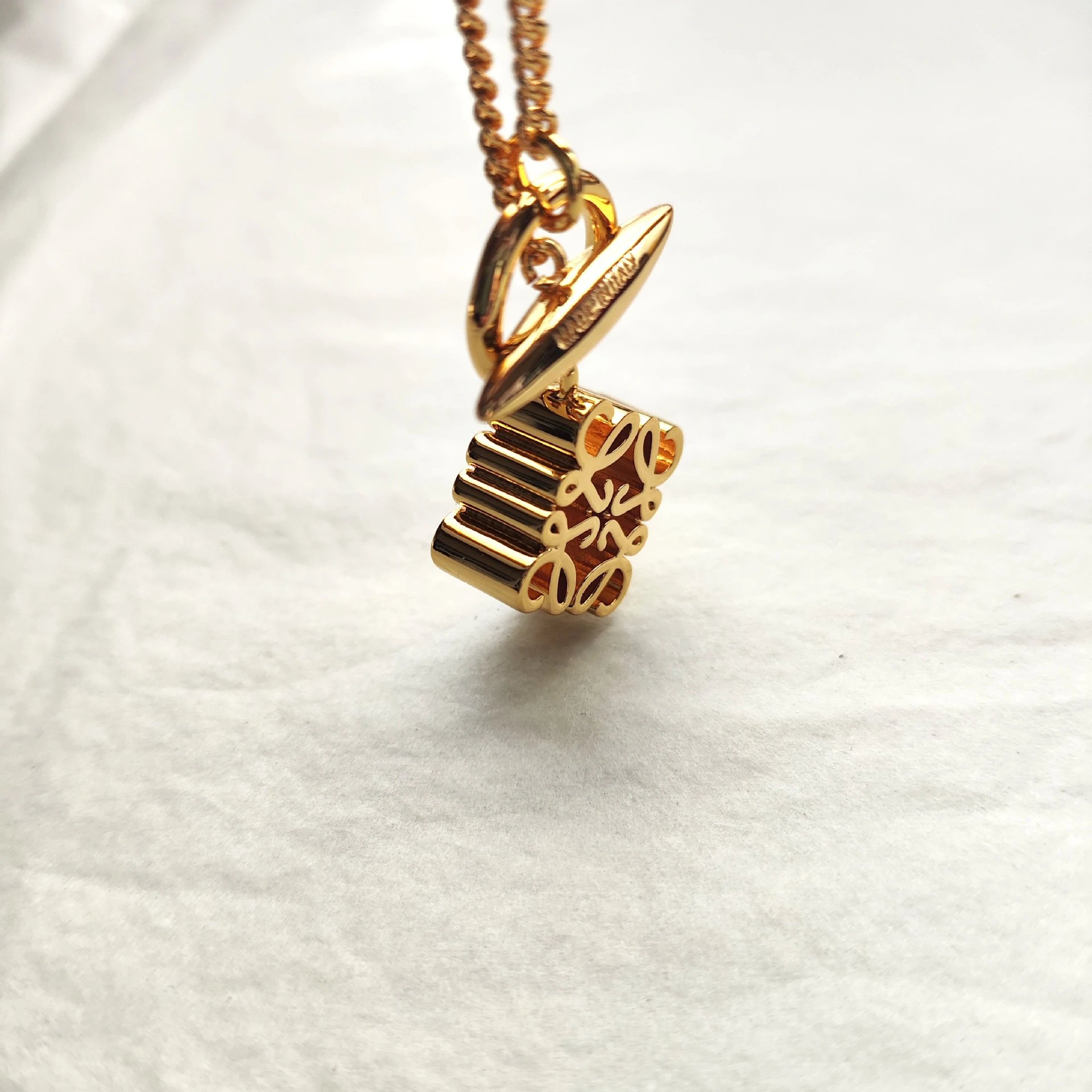 Loewe Anagram Gold Chain Bracelet - 6