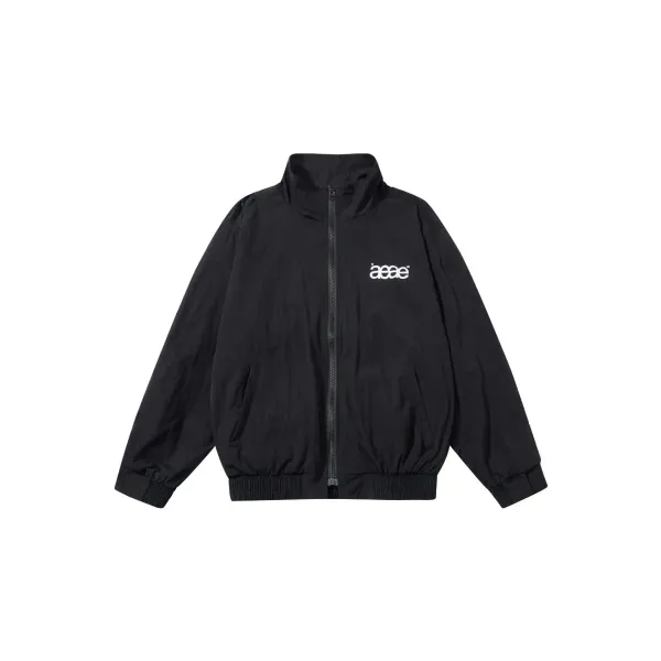 aeae Windbreaker Jacket Army Green Outerwear - 5