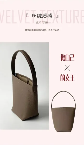 Minimalist Suede Hobo Bag in Cognac - 21