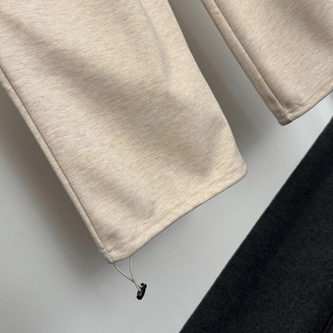 Design Beige Textured Zip-Up Track Set - 13