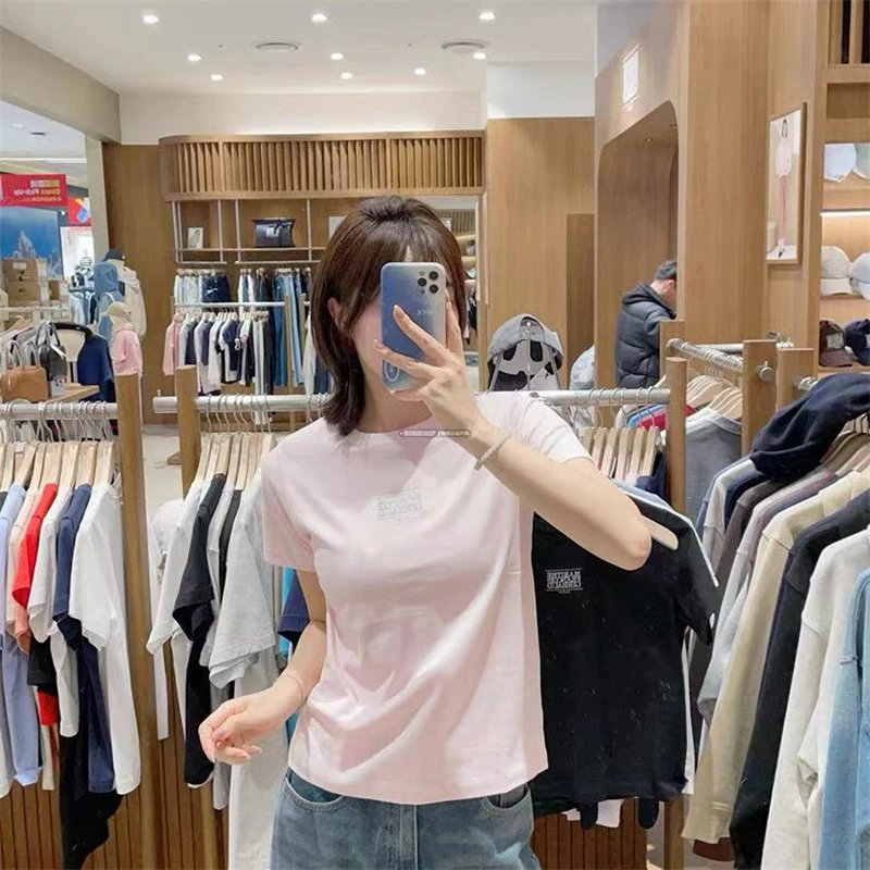 Marithe Francois Girbaud Logo Print Pink T-Shirt - 6