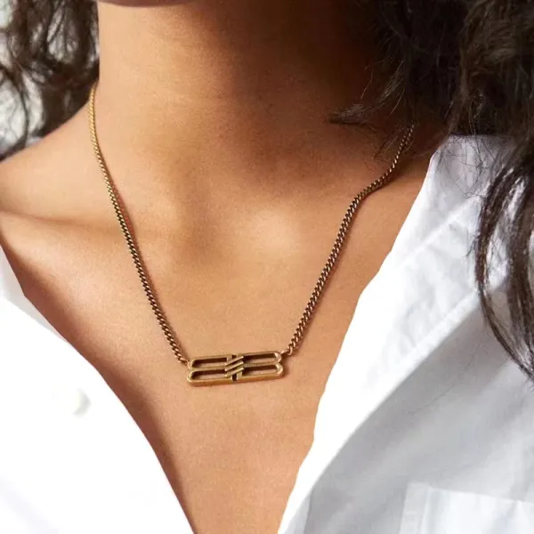Hermès Double H Buckle Earrings Gold Jewelry - 8
