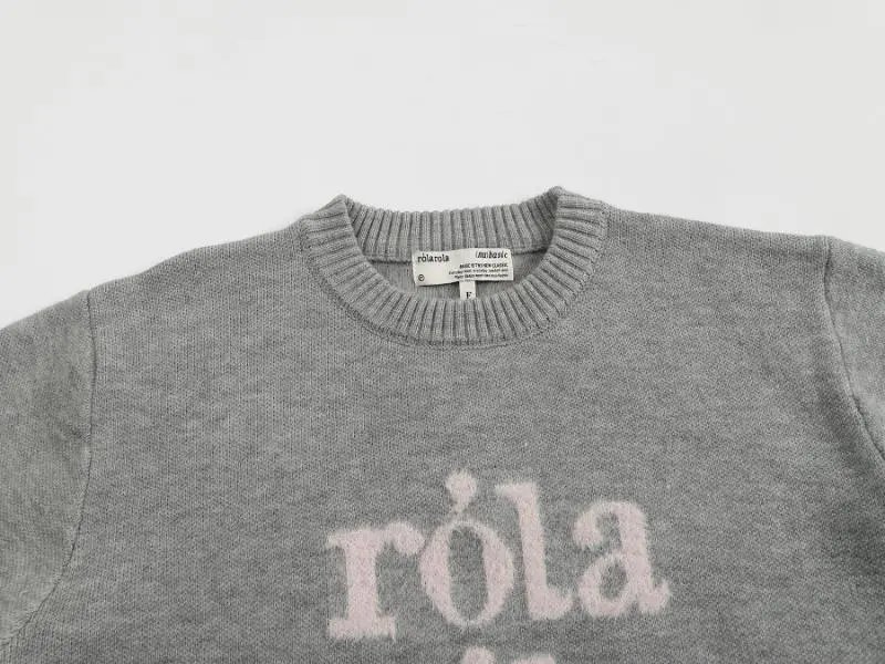 Róla Róla Knit Sweater Gray - 15