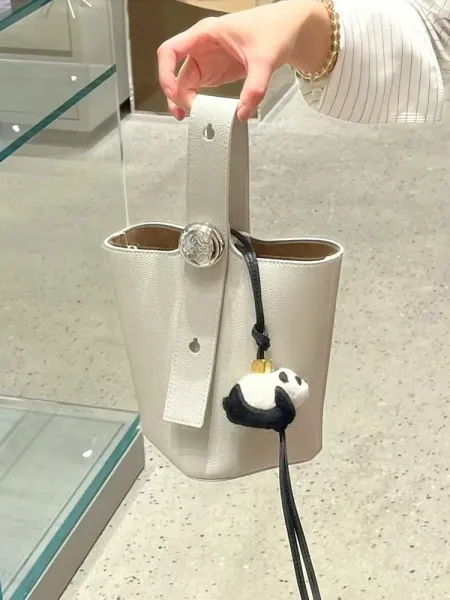 Hermès Picotin Lock 18 Gray Togo Leather Bucket Bag - 35
