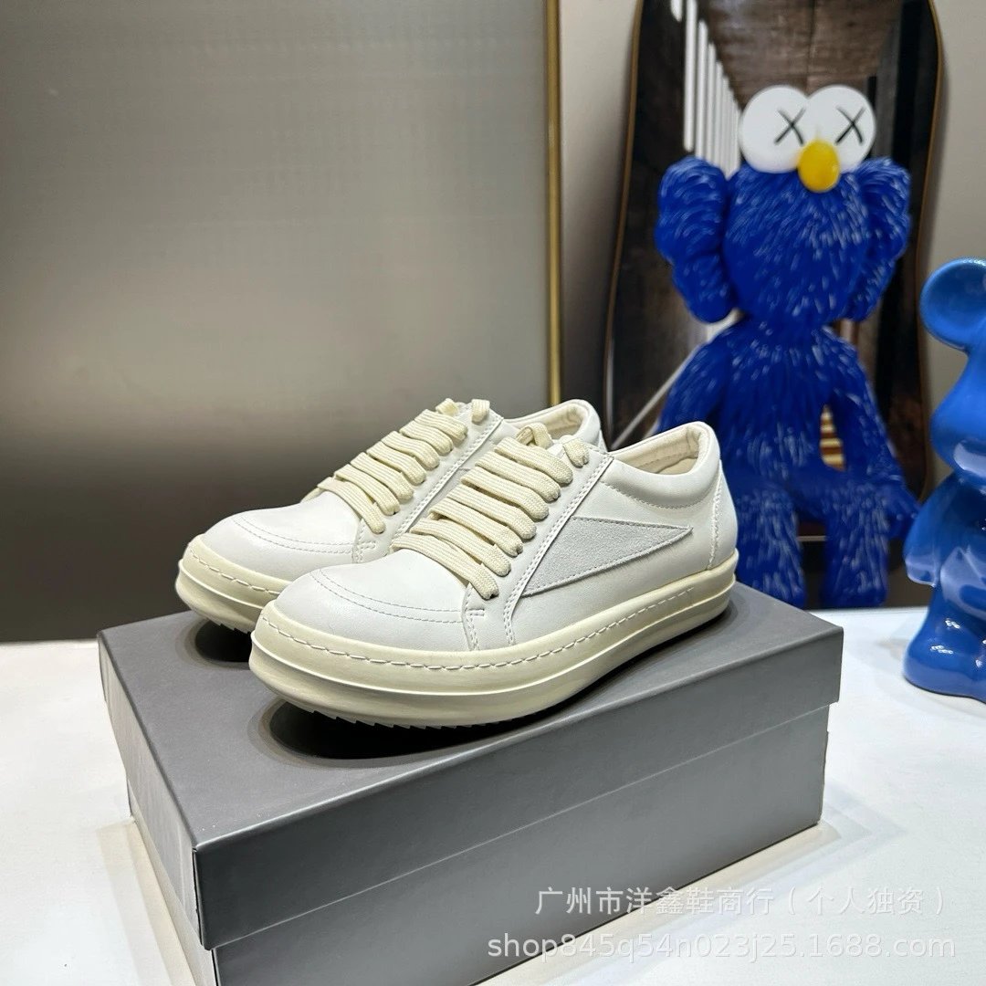Unbranded Sneakers Low-Top Lace-Up with Contrast Side Panel and Chunky Sole image 4