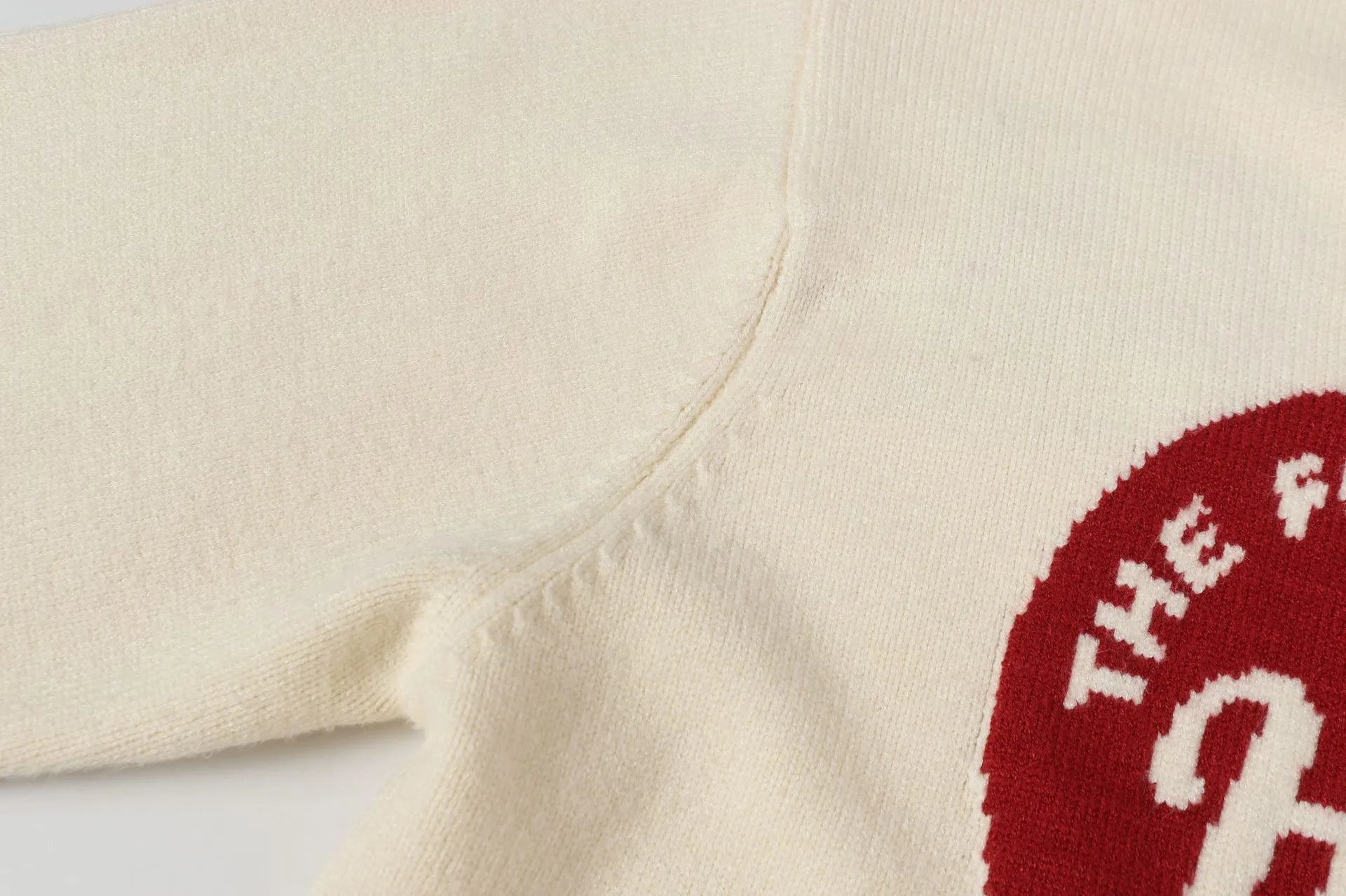 Human Made x Dry Alls Heart Logo Knit Sweater Beige - 25