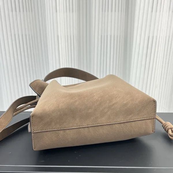 Bottega Veneta The Pouch Taupe Leather Hobo Bag - 11
