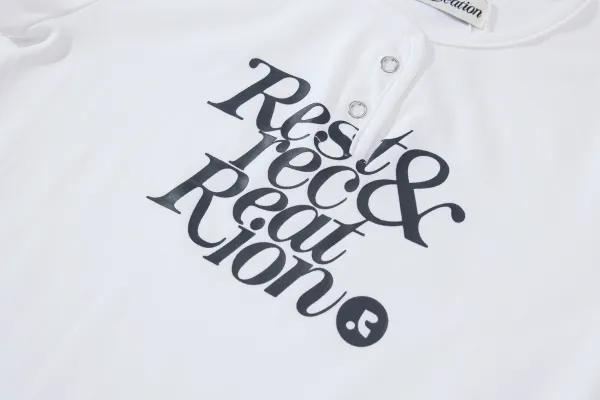 Rose & Resurrection Rest & Recreation White Graphic T-Shirt - 22