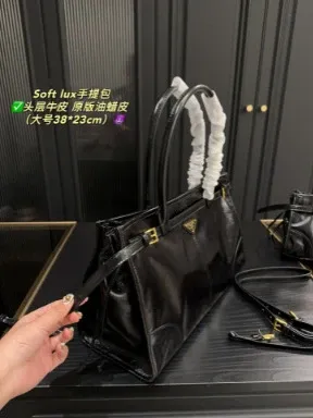 Prada Cahier Patent Leather Black Handbag - 10