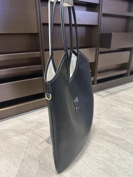 Miu Miu Logo-Embossed Distressed Brown Tote Bag - 19