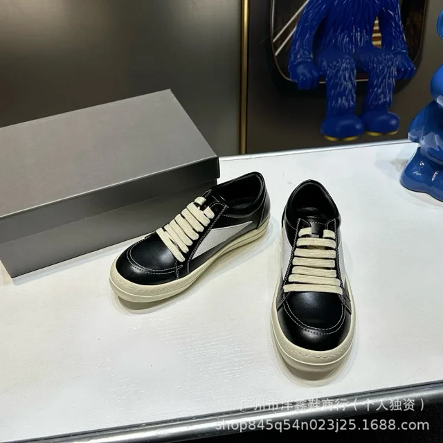 Unbranded Sneakers Low-Top Lace-Up with Contrast Side Panel and Chunky Sole product detail image 8