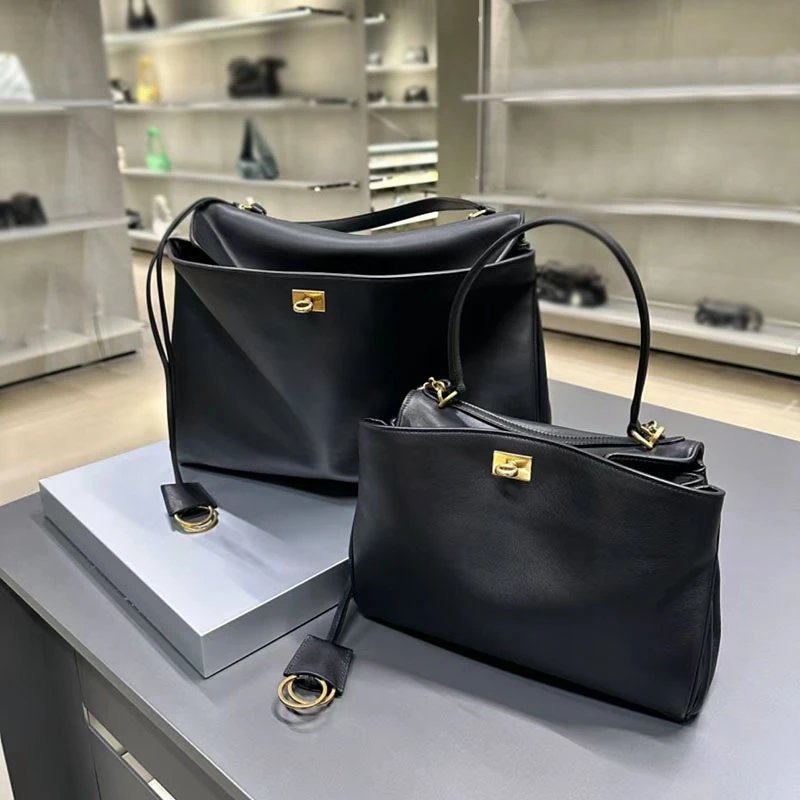 Dior Saddle Bag Black Leather Handbag - 14