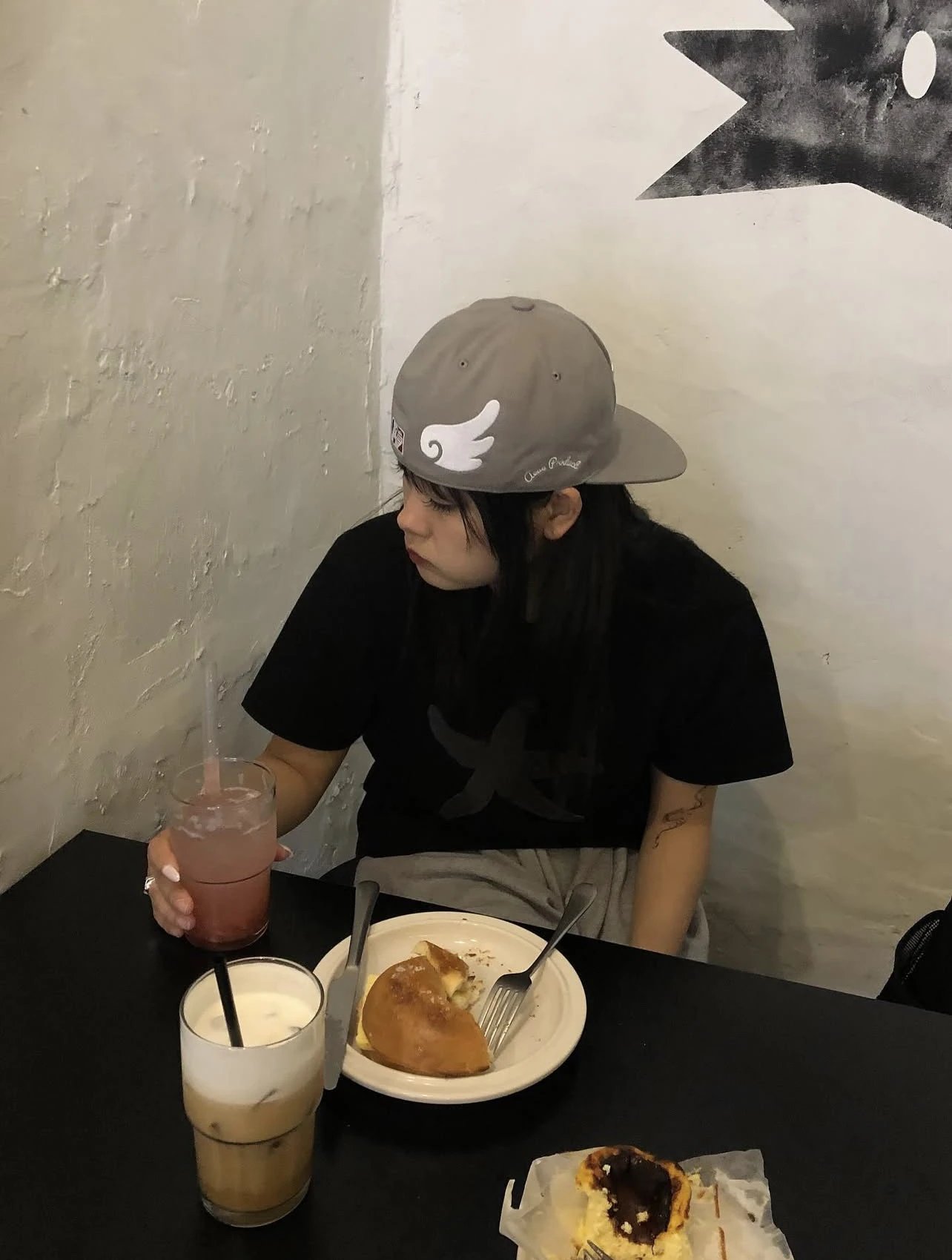 Saint Tears Angel Logo Camo Baseball Cap - 22