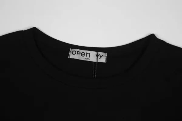 Open YY Worker Graphic Long-Sleeve T-Shirt White - 12