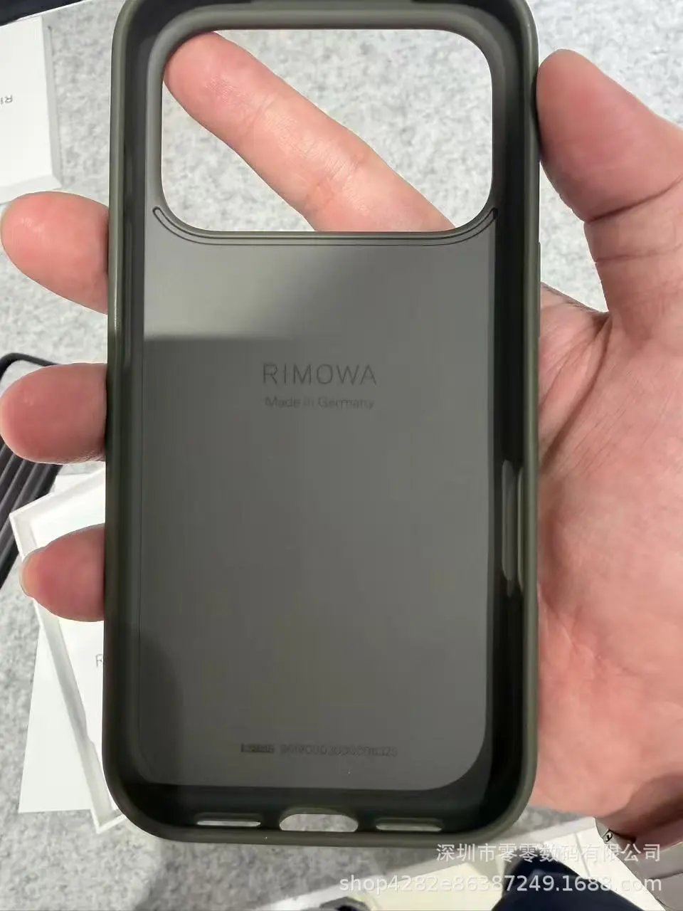 MMY Ribbed Aluminum-Effect Phone Case Silver Gray Phone-Case - 6