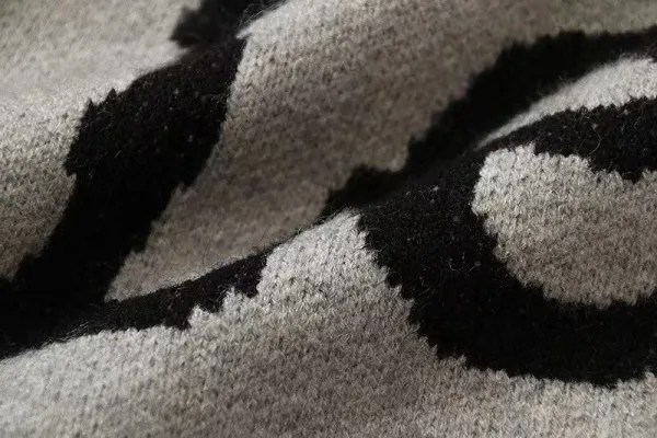 Lee Logo Knit Sweater Gray - 13