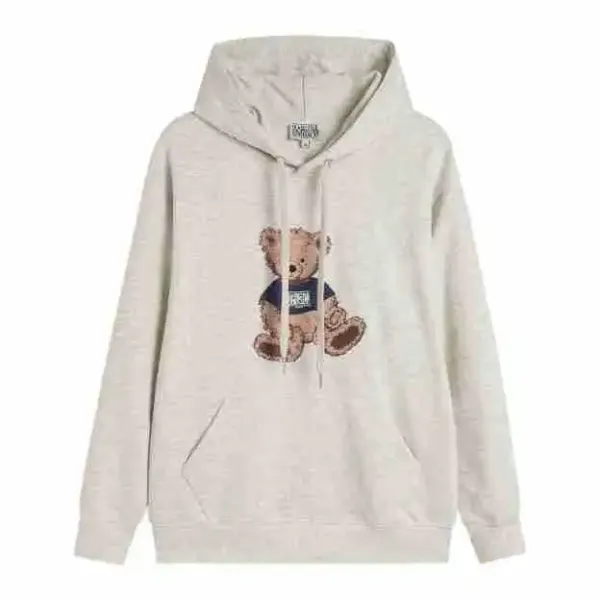 GRA Two Bears Raglan Sweatshirt Gray/Black - 38