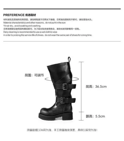 Dior x Maison Margiela Tabi-Inspired Buckle Boots Black Boots - 4