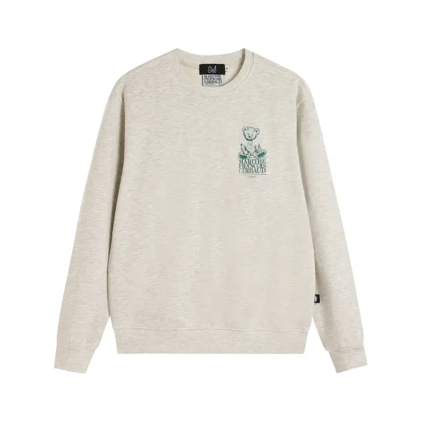 GRA Two Bears Raglan Sweatshirt Gray/Black - 26